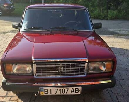 Красный ВАЗ 2107, объемом двигателя 1.45 л и пробегом 140 тыс. км за 2750 $, фото 6 на Automoto.ua