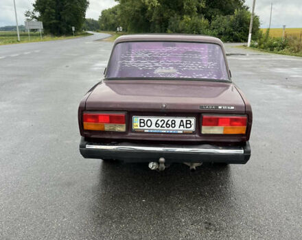 Красный ВАЗ 2107, объемом двигателя 1.5 л и пробегом 71 тыс. км за 1500 $, фото 4 на Automoto.ua