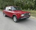 Красный ВАЗ 2107, объемом двигателя 1.5 л и пробегом 97 тыс. км за 1150 $, фото 1 на Automoto.ua