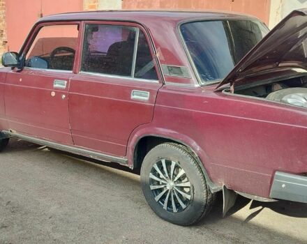 Червоний ВАЗ 2107, об'ємом двигуна 1.5 л та пробігом 222 тис. км за 1200 $, фото 2 на Automoto.ua