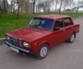 Красный ВАЗ 2107, объемом двигателя 1.5 л и пробегом 108 тыс. км за 1250 $, фото 1 на Automoto.ua
