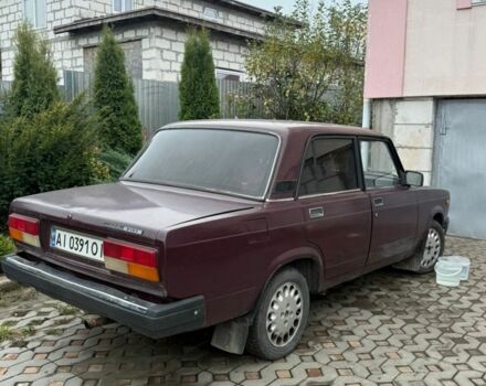 Красный ВАЗ 2107, объемом двигателя 1.5 л и пробегом 100 тыс. км за 1500 $, фото 1 на Automoto.ua