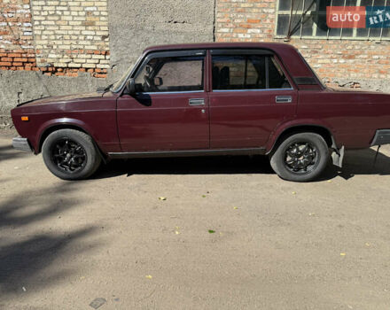 Червоний ВАЗ 2107, об'ємом двигуна 1.45 л та пробігом 57 тис. км за 1750 $, фото 3 на Automoto.ua