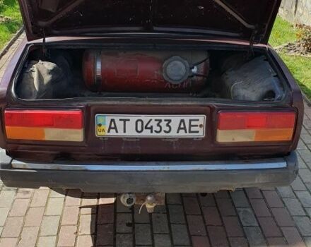 ВАЗ 2107 2006 в Богородчанах на Automoto.ua Красный ВАЗ 2107, объемом двигателя 1.5 л и пробегом 165 тыс. км за 650 $, фото 4 на Automoto.ua