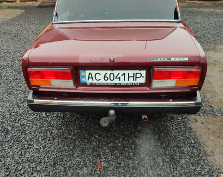 Красный ВАЗ 2107, объемом двигателя 1.46 л и пробегом 73 тыс. км за 2200 $, фото 2 на Automoto.ua