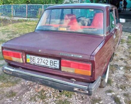 ВАЗ 2107 2006 в Новом Буге на Automoto.ua Красный ВАЗ 2107, объемом двигателя 1.3 л и пробегом 60 тыс. км за 529 $, фото 3 на Automoto.ua