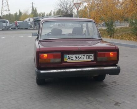 Красный ВАЗ 2107, объемом двигателя 1.6 л и пробегом 200 тыс. км за 1300 $, фото 3 на Automoto.ua