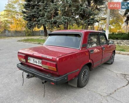 Червоний ВАЗ 2107, об'ємом двигуна 1.6 л та пробігом 150 тис. км за 1500 $, фото 6 на Automoto.ua