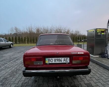 Червоний ВАЗ 2107, об'ємом двигуна 1.5 л та пробігом 130 тис. км за 1000 $, фото 5 на Automoto.ua