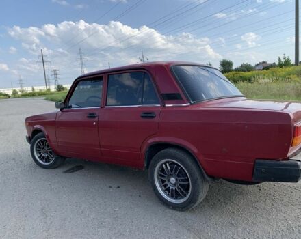 Красный ВАЗ 2107, объемом двигателя 1.5 л и пробегом 58 тыс. км за 1400 $, фото 8 на Automoto.ua