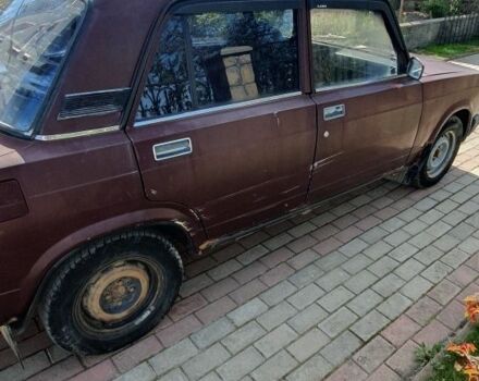 ВАЗ 2107 2006 в Богородчанах на Automoto.ua Красный ВАЗ 2107, объемом двигателя 1.5 л и пробегом 165 тыс. км за 650 $, фото 3 на Automoto.ua