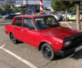 Красный ВАЗ 2107, объемом двигателя 1.5 л и пробегом 200 тыс. км за 850 $, фото 1 на Automoto.ua