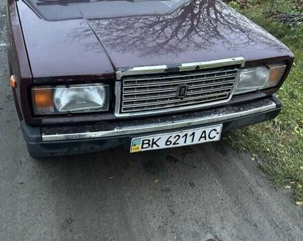 Червоний ВАЗ 2107, об'ємом двигуна 1.45 л та пробігом 140 тис. км за 1280 $, фото 5 на Automoto.ua