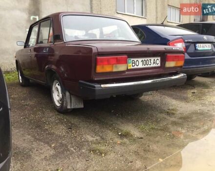 Червоний ВАЗ 2107, об'ємом двигуна 1.57 л та пробігом 103 тис. км за 1150 $, фото 4 на Automoto.ua