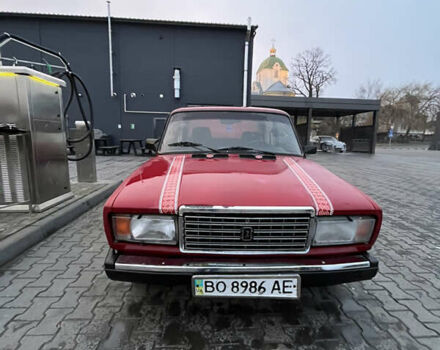 Червоний ВАЗ 2107, об'ємом двигуна 1.45 л та пробігом 130 тис. км за 1000 $, фото 1 на Automoto.ua