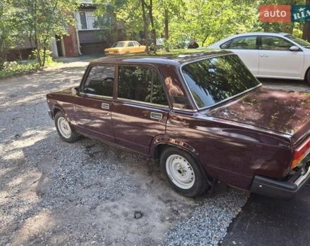 Красный ВАЗ 2107, объемом двигателя 1.45 л и пробегом 59 тыс. км за 2900 $, фото 4 на Automoto.ua