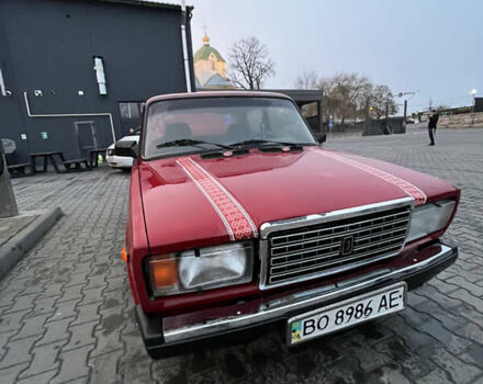 Червоний ВАЗ 2107, об'ємом двигуна 1.45 л та пробігом 130 тис. км за 1000 $, фото 2 на Automoto.ua