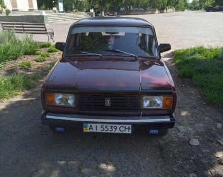 Красный ВАЗ 2107, объемом двигателя 1 л и пробегом 2 тыс. км за 850 $, фото 7 на Automoto.ua