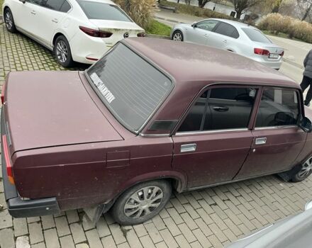 Красный ВАЗ 2107, объемом двигателя 1.5 л и пробегом 107 тыс. км за 950 $, фото 5 на Automoto.ua