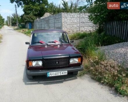 Красный ВАЗ 2107, объемом двигателя 1.5 л и пробегом 130 тыс. км за 1750 $, фото 5 на Automoto.ua