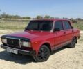 Красный ВАЗ 2107, объемом двигателя 1.5 л и пробегом 100 тыс. км за 1400 $, фото 1 на Automoto.ua