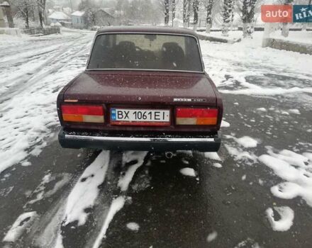 Красный ВАЗ 2107, объемом двигателя 1.5 л и пробегом 130 тыс. км за 2100 $, фото 7 на Automoto.ua