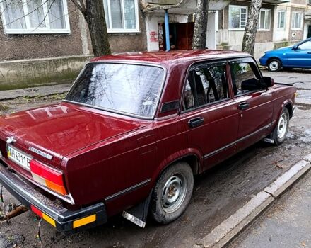 Красный ВАЗ 2107, объемом двигателя 1.5 л и пробегом 0 тыс. км за 1500 $, фото 2 на Automoto.ua