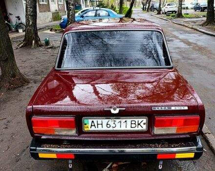 Красный ВАЗ 2107, объемом двигателя 1.5 л и пробегом 0 тыс. км за 1500 $, фото 3 на Automoto.ua