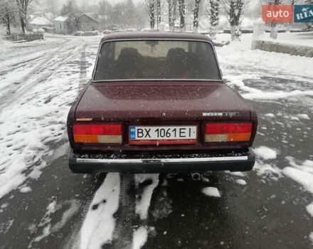 Красный ВАЗ 2107, объемом двигателя 1.5 л и пробегом 130 тыс. км за 2100 $, фото 8 на Automoto.ua