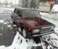 Красный ВАЗ 2107, объемом двигателя 1.5 л и пробегом 130 тыс. км за 2100 $, фото 1 на Automoto.ua