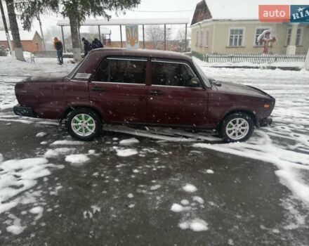 Красный ВАЗ 2107, объемом двигателя 1.5 л и пробегом 130 тыс. км за 2100 $, фото 6 на Automoto.ua