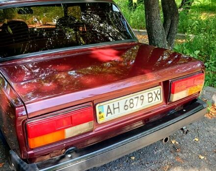 Красный ВАЗ 2107, объемом двигателя 1.6 л и пробегом 152 тыс. км за 1450 $, фото 3 на Automoto.ua