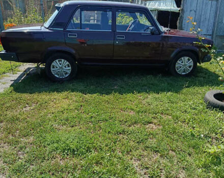 Красный ВАЗ 2107, объемом двигателя 1.6 л и пробегом 63 тыс. км за 1800 $, фото 7 на Automoto.ua
