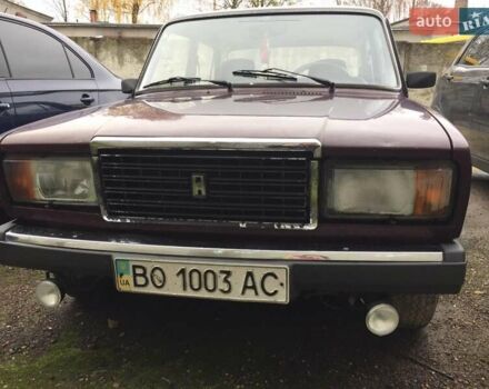 Червоний ВАЗ 2107, об'ємом двигуна 1.57 л та пробігом 103 тис. км за 1150 $, фото 2 на Automoto.ua