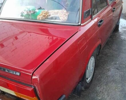 Красный ВАЗ 2107, объемом двигателя 1.5 л и пробегом 74 тыс. км за 1700 $, фото 2 на Automoto.ua
