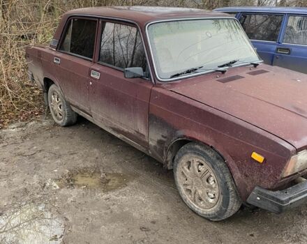 Червоний ВАЗ 2107, об'ємом двигуна 0 л та пробігом 85 тис. км за 550 $, фото 1 на Automoto.ua