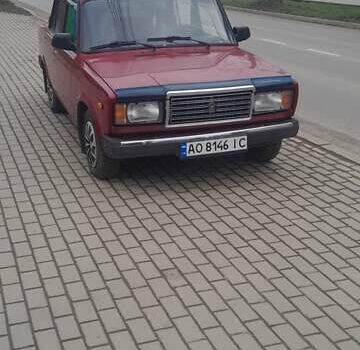 Красный ВАЗ 2107, объемом двигателя 1.5 л и пробегом 135 тыс. км за 1800 $, фото 3 на Automoto.ua