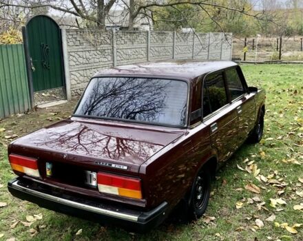 Красный ВАЗ 2107, объемом двигателя 1.5 л и пробегом 170 тыс. км за 2700 $, фото 2 на Automoto.ua