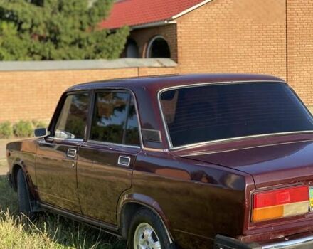 ВАЗ 2107 2006 в Кодыме на Automoto.ua Красный ВАЗ 2107, объемом двигателя 1.5 л и пробегом 86 тыс. км за 2100 $, фото 2 на Automoto.ua