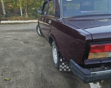Красный ВАЗ 2107, объемом двигателя 1.45 л и пробегом 69 тыс. км за 1400 $, фото 4 на Automoto.ua