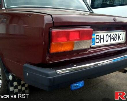 Красный ВАЗ 2107, объемом двигателя 1.5 л и пробегом 150 тыс. км за 1900 $, фото 4 на Automoto.ua