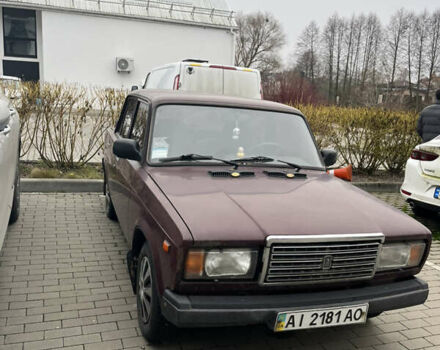 Красный ВАЗ 2107, объемом двигателя 1.5 л и пробегом 107 тыс. км за 950 $, фото 1 на Automoto.ua