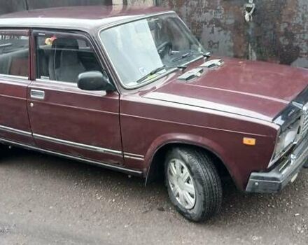 Красный ВАЗ 2107, объемом двигателя 1.5 л и пробегом 88 тыс. км за 1500 $, фото 7 на Automoto.ua