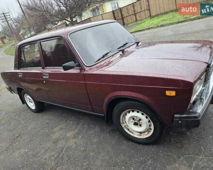 Красный ВАЗ 2107, объемом двигателя 1.5 л и пробегом 80 тыс. км за 1800 $, фото 7 на Automoto.ua