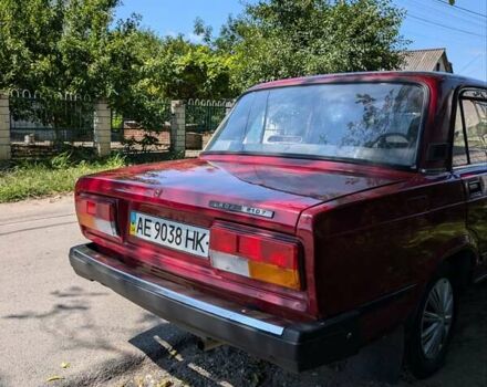Красный ВАЗ 2107, объемом двигателя 1.5 л и пробегом 185 тыс. км за 1350 $, фото 2 на Automoto.ua