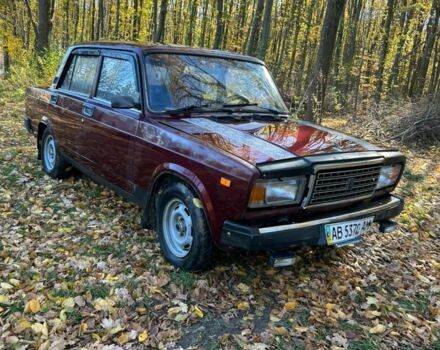 Красный ВАЗ 2107, объемом двигателя 0 л и пробегом 74 тыс. км за 1050 $, фото 1 на Automoto.ua