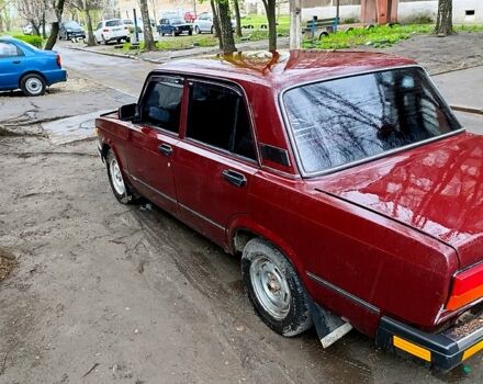 Красный ВАЗ 2107, объемом двигателя 1.5 л и пробегом 0 тыс. км за 1500 $, фото 1 на Automoto.ua