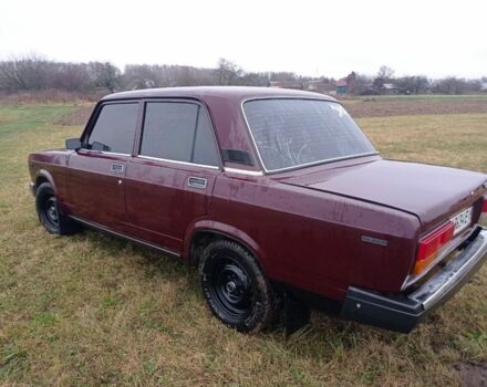 Червоний ВАЗ 2107, об'ємом двигуна 1.5 л та пробігом 100 тис. км за 1200 $, фото 4 на Automoto.ua