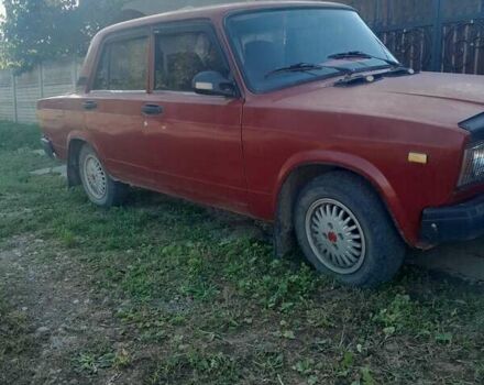 Красный ВАЗ 2107, объемом двигателя 1.5 л и пробегом 30 тыс. км за 1100 $, фото 2 на Automoto.ua