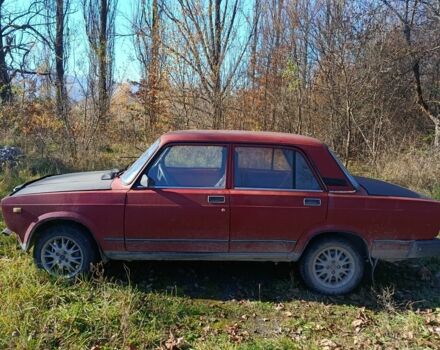 Червоний ВАЗ 2107, об'ємом двигуна 1.5 л та пробігом 133 тис. км за 350 $, фото 4 на Automoto.ua